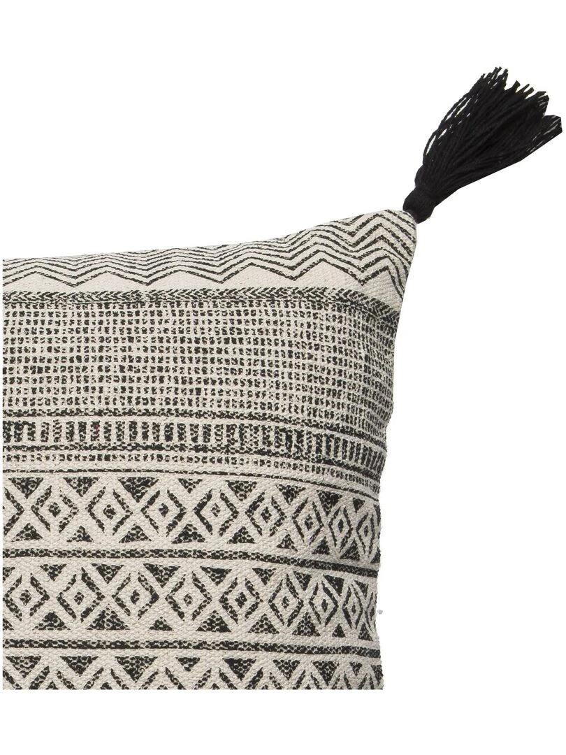 Coussin en coton CHINDI 'Deko&co'   Orange