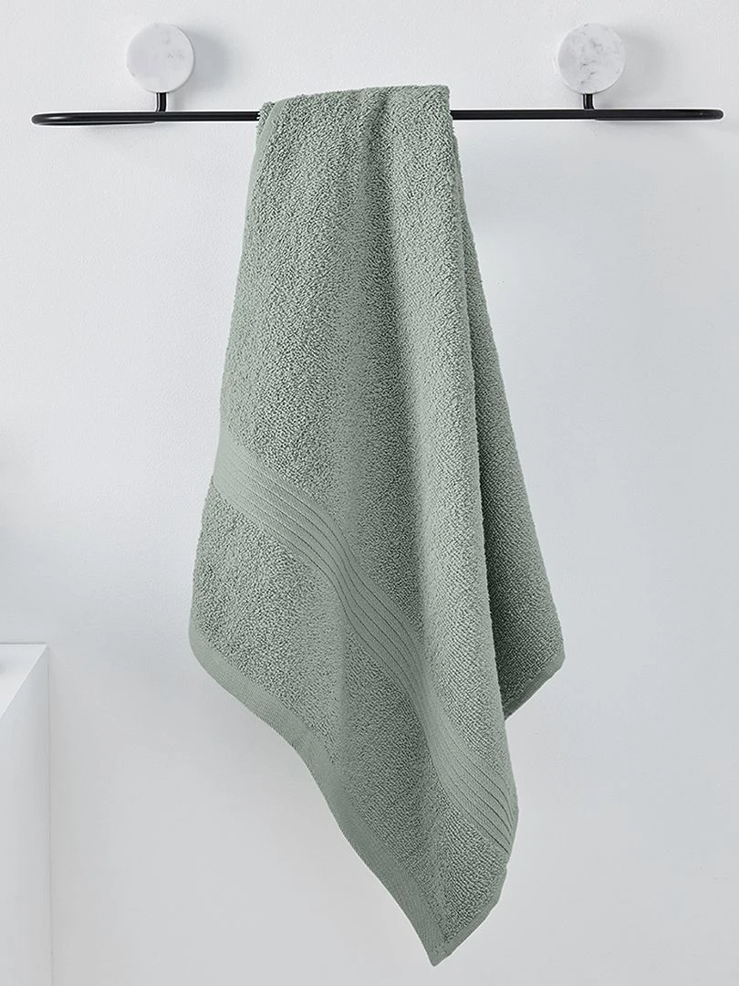 Serviette de bain 50 x 90 cm vert d'eau