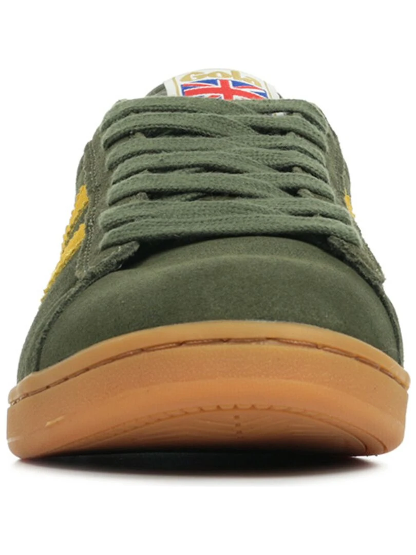 Baskets Gola Equipe Suede   Vert olive