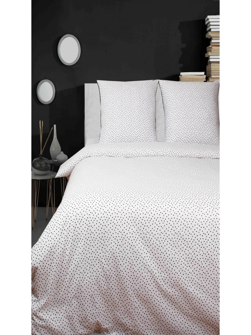 Blanc Avenue Parure De Lit Gris