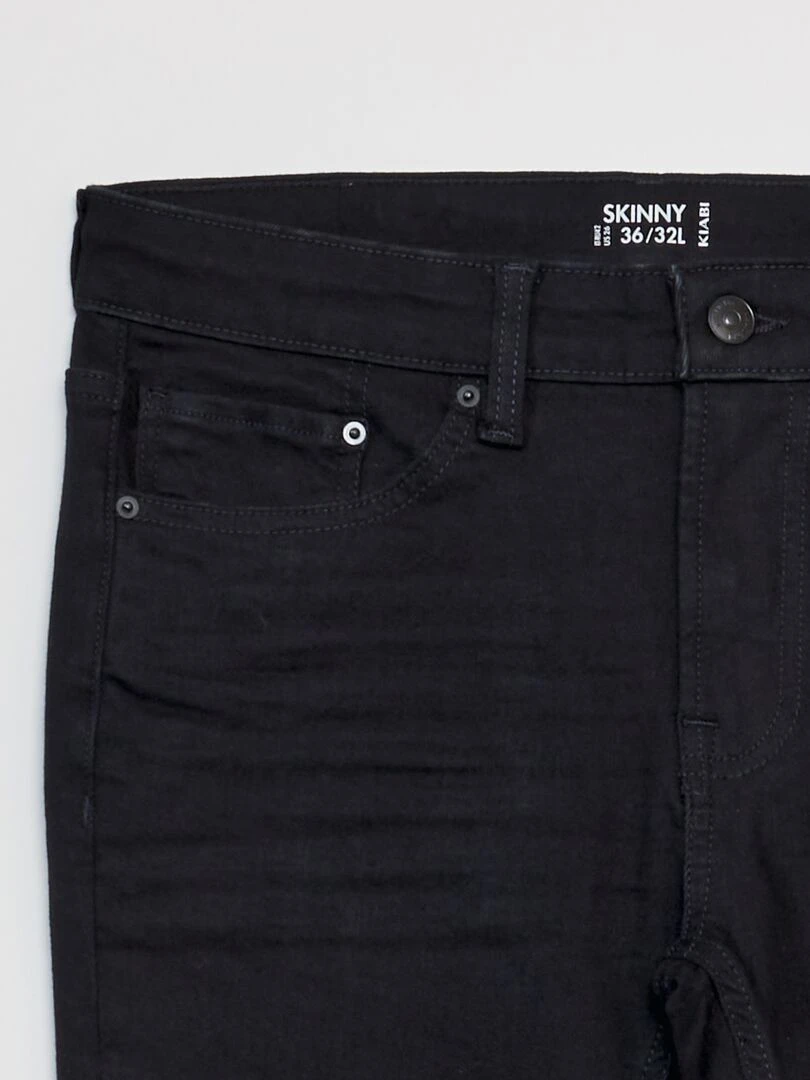 Jean skinny   L32   Noir