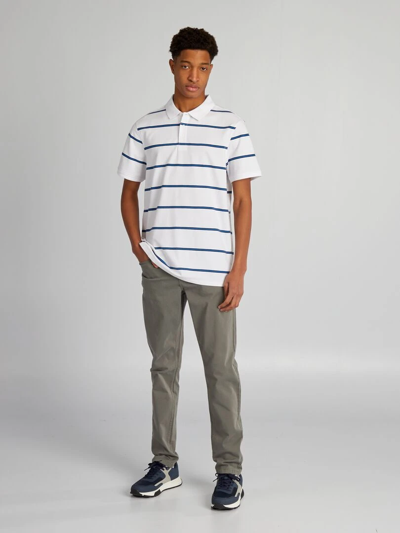 Pantalon slim L36 +1m90 Vert