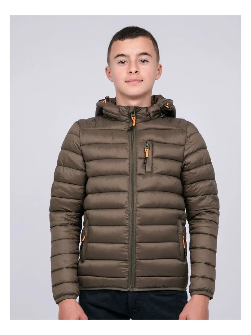 Doudoune capuche ZEGEL J Kaki