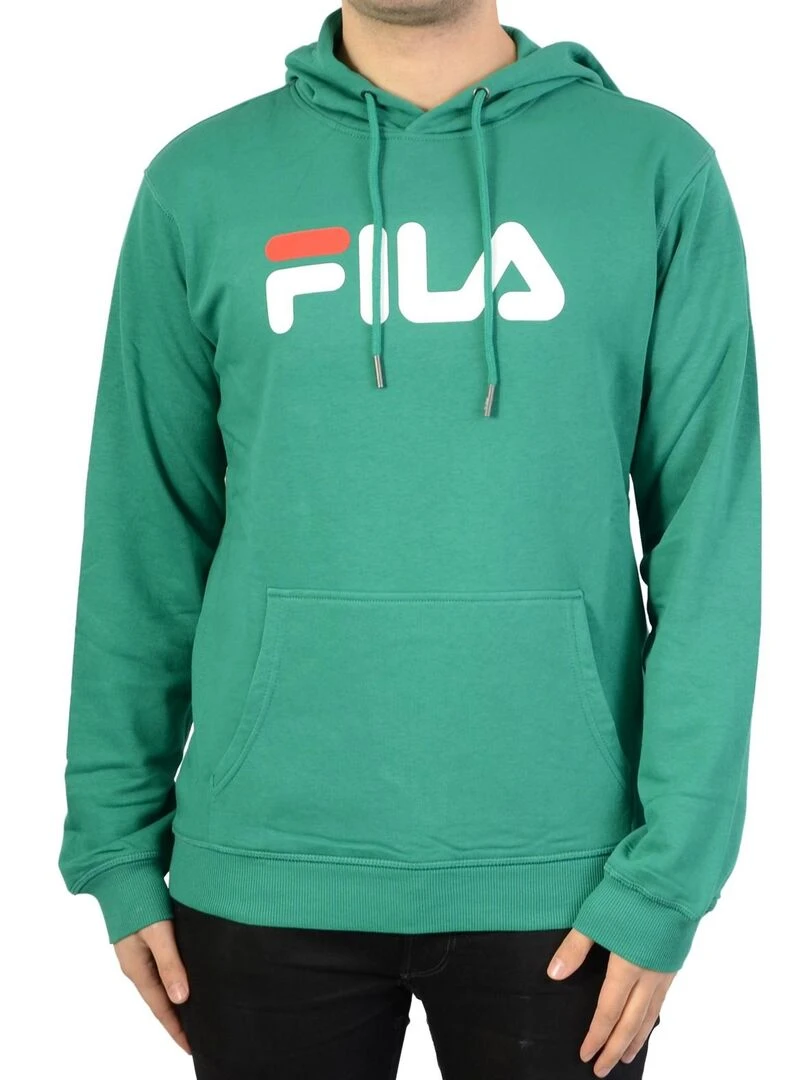 Sweat à Capuche Fila UNISEX CALSSIC PURE hoody kangaroo Vert