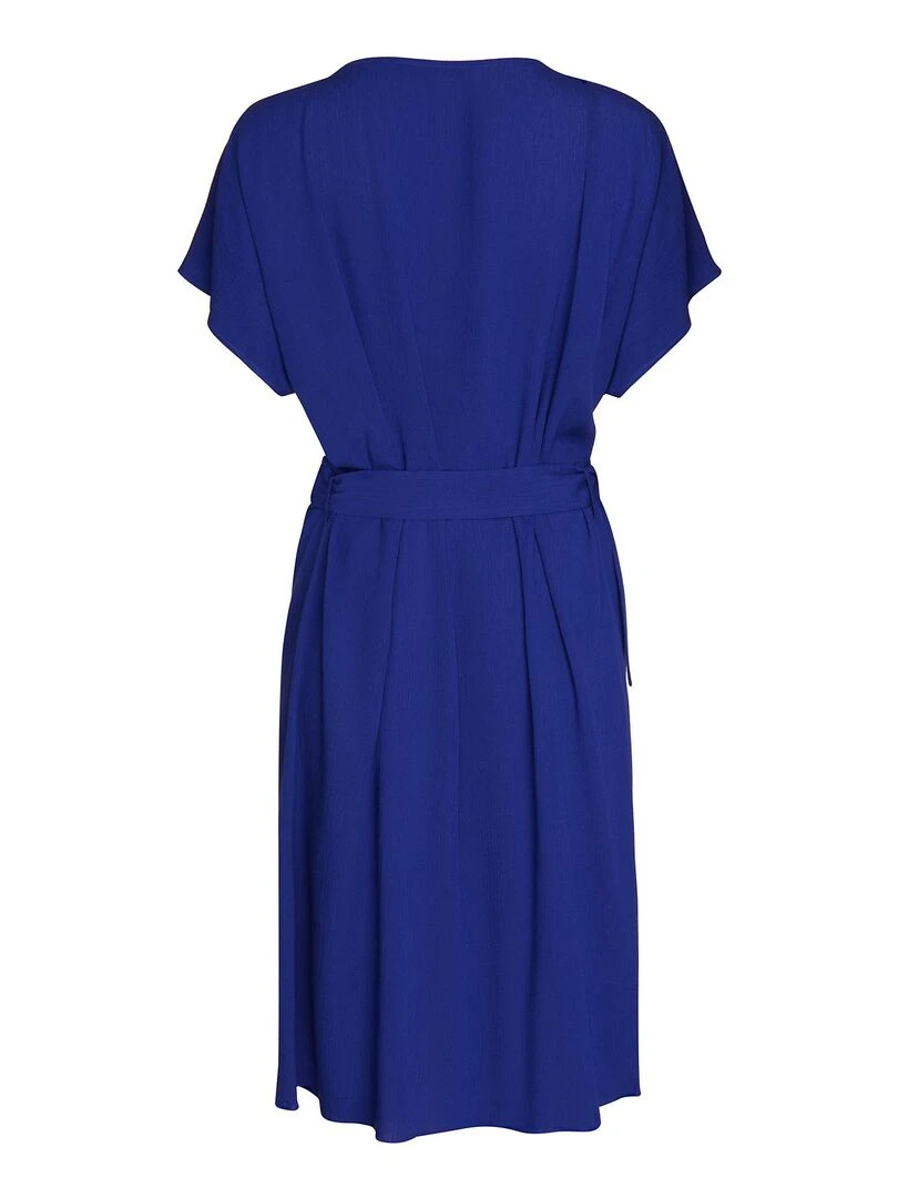 Robe estivale manches courtes Nice   Bleu