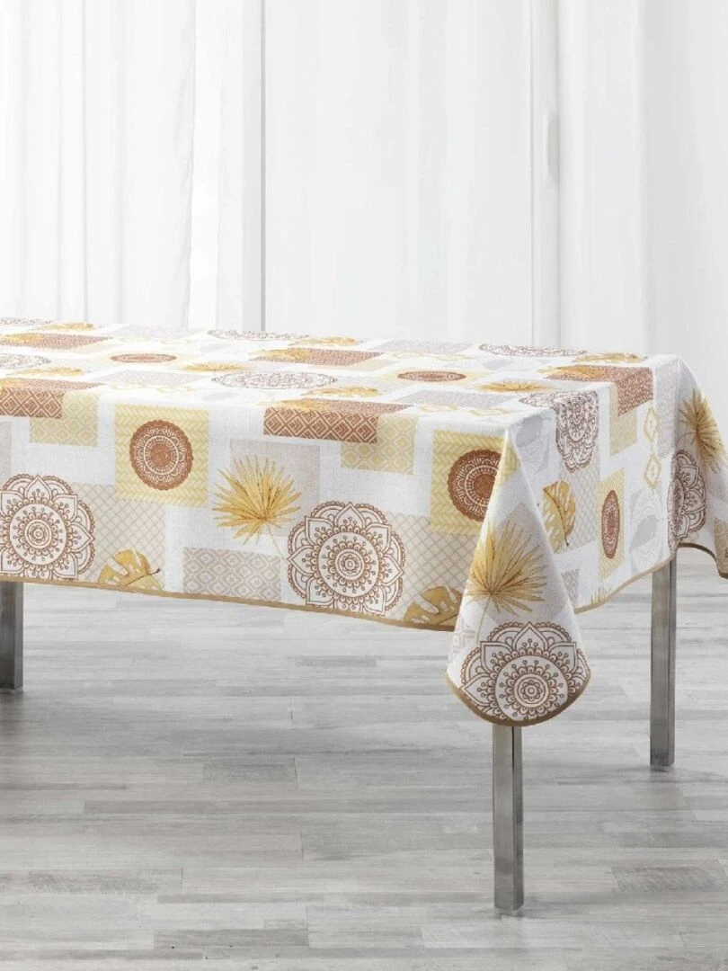 Nappe antitache rectangulaire 150x240 cm Opéra Multicolore