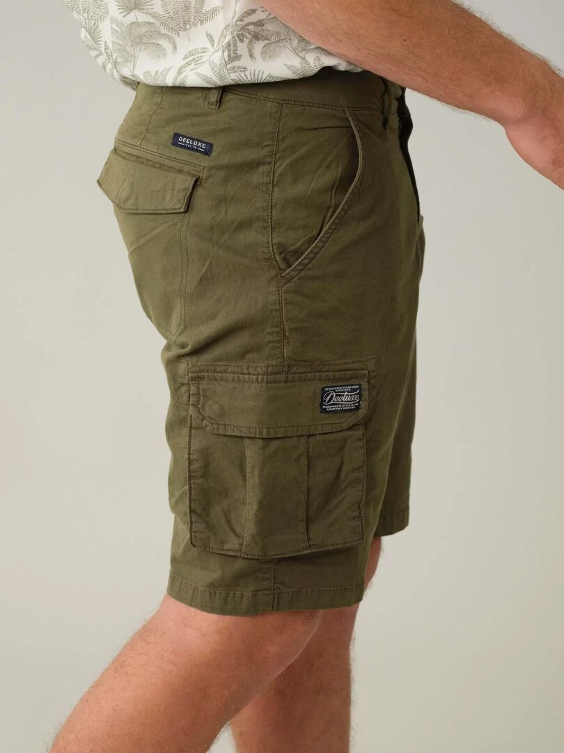 Bermuda casual pour homme 'Deeluxe'   Vert olive