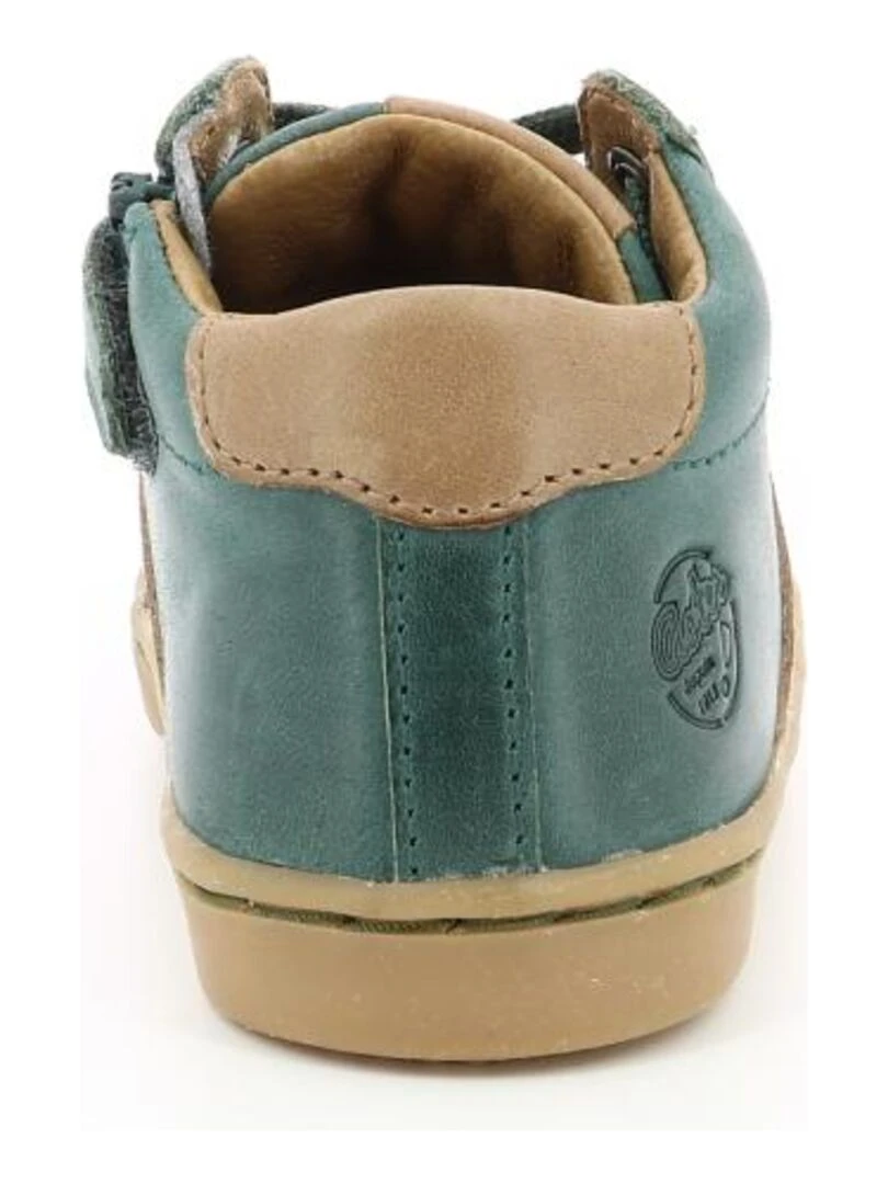 Sneakers hautes Cuir Wiki   Vert