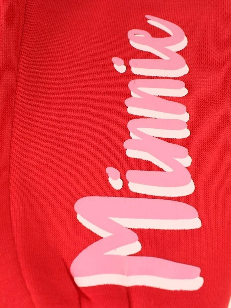 Disney   Pantalon De Jogging fille imprimé Minnie   Rouge
