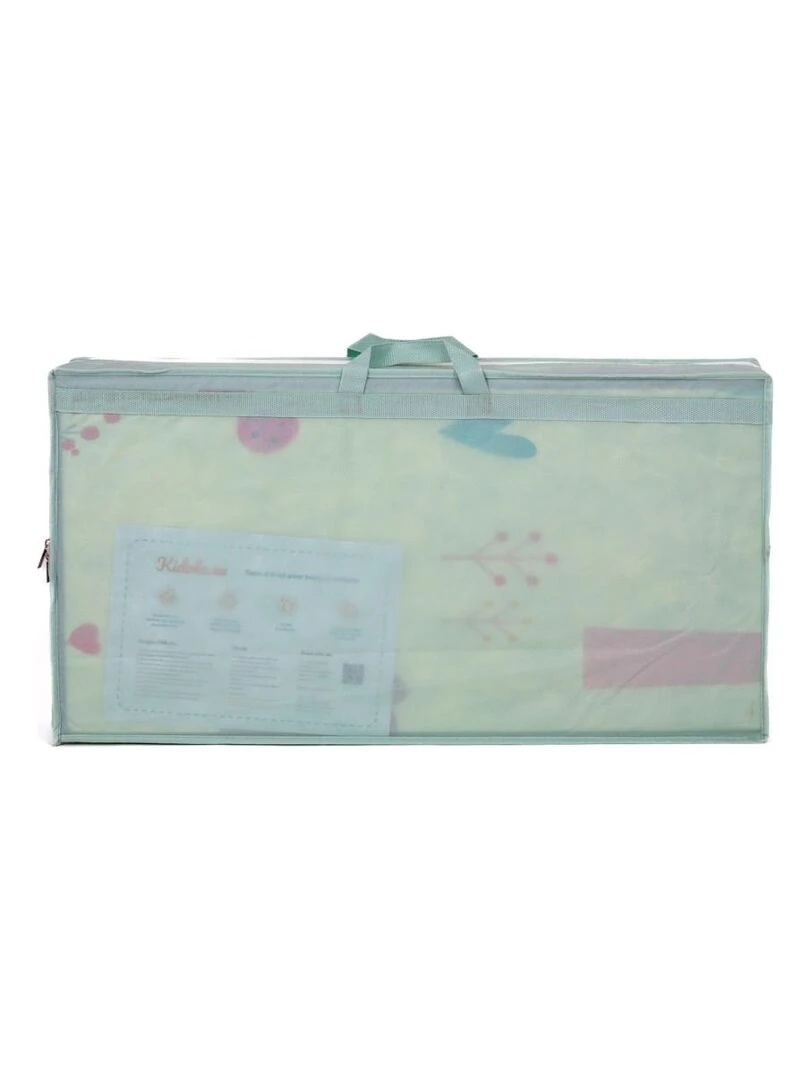 Tapis d'Eveil Pliable Réversible Bébé Ours & Forêt par Kidolo   K   Beige