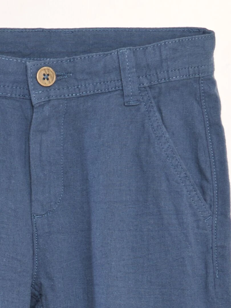 Pantalon chino léger   Bleu