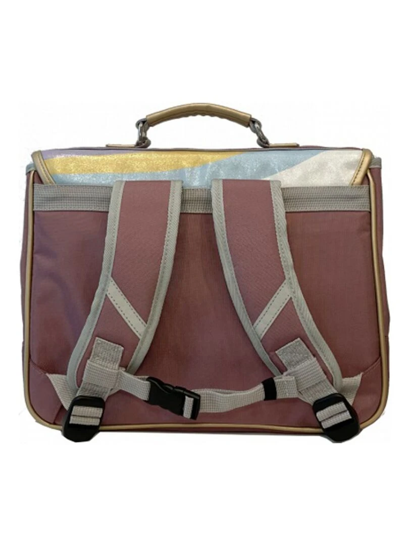 Cartable maternelle Arc en ciel étoilé Rose