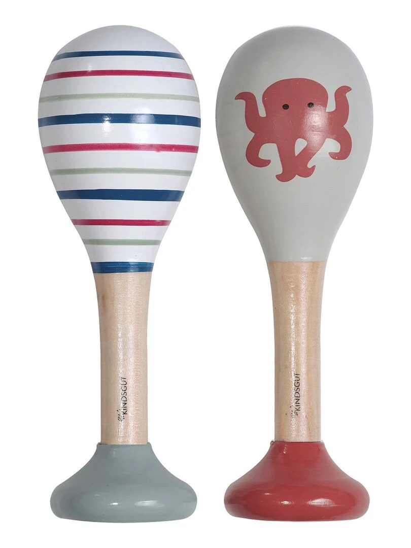 hochet poulpe et rayures N/A