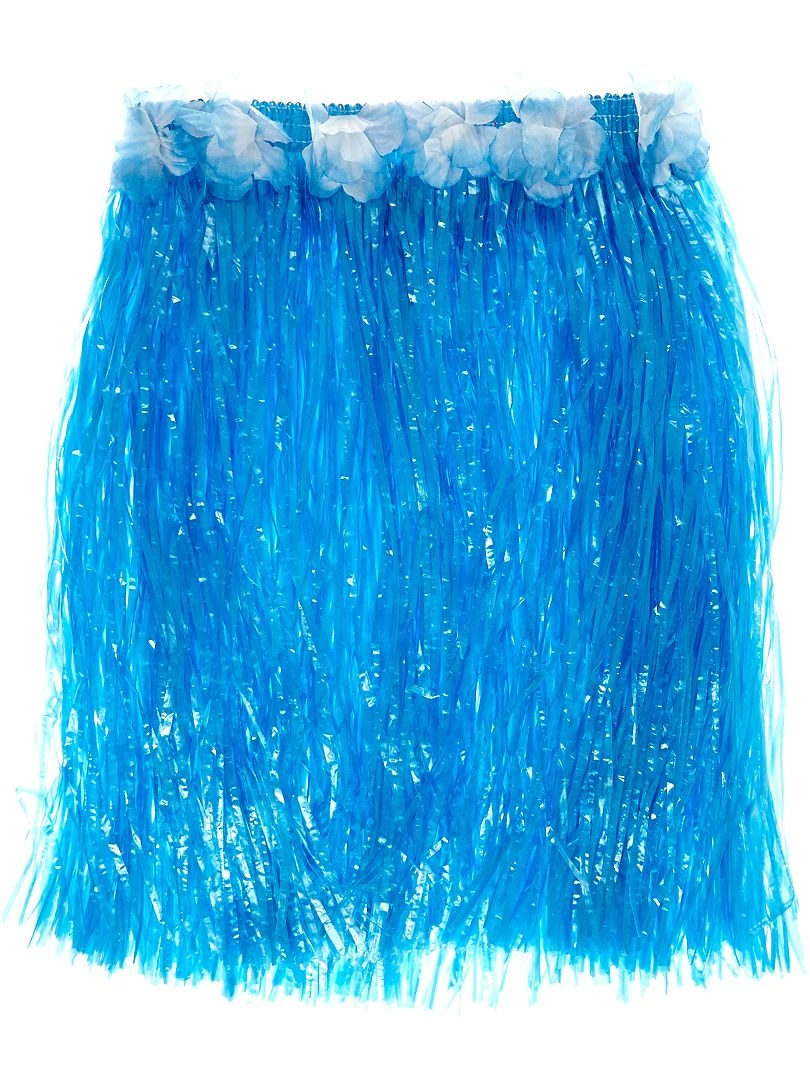 Accessoire jupe hawaïenne bleu
