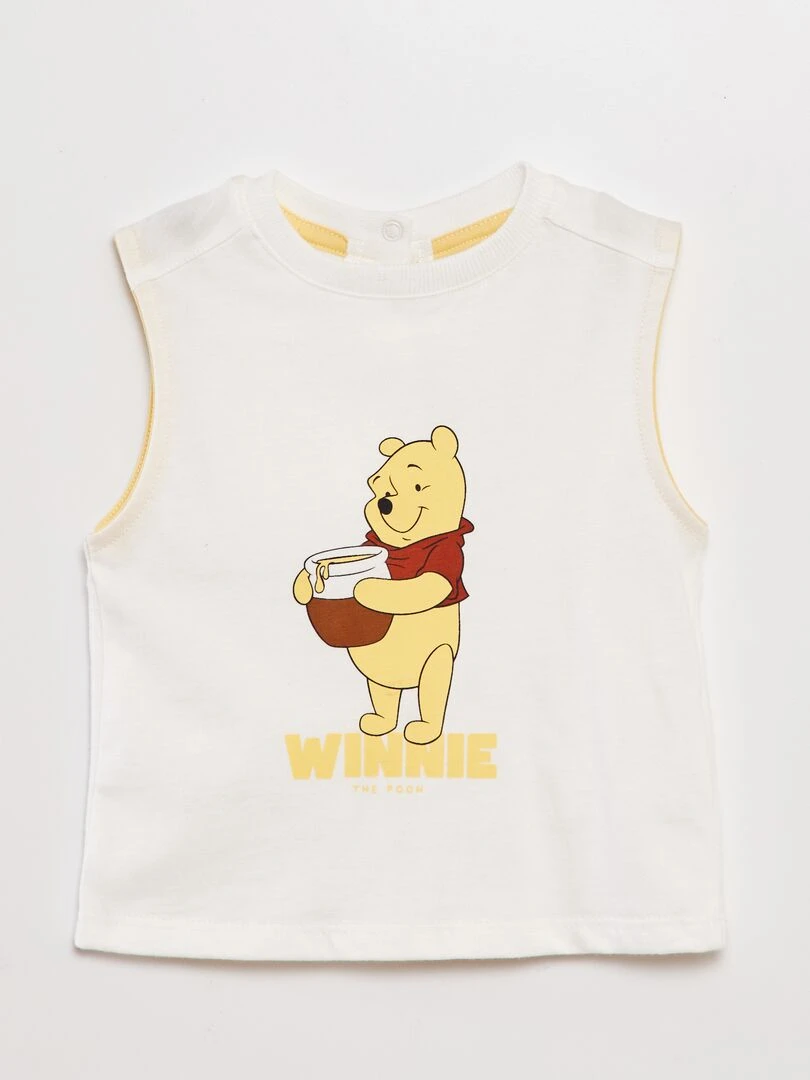 Débardeur 'Disney' Blanc winnie