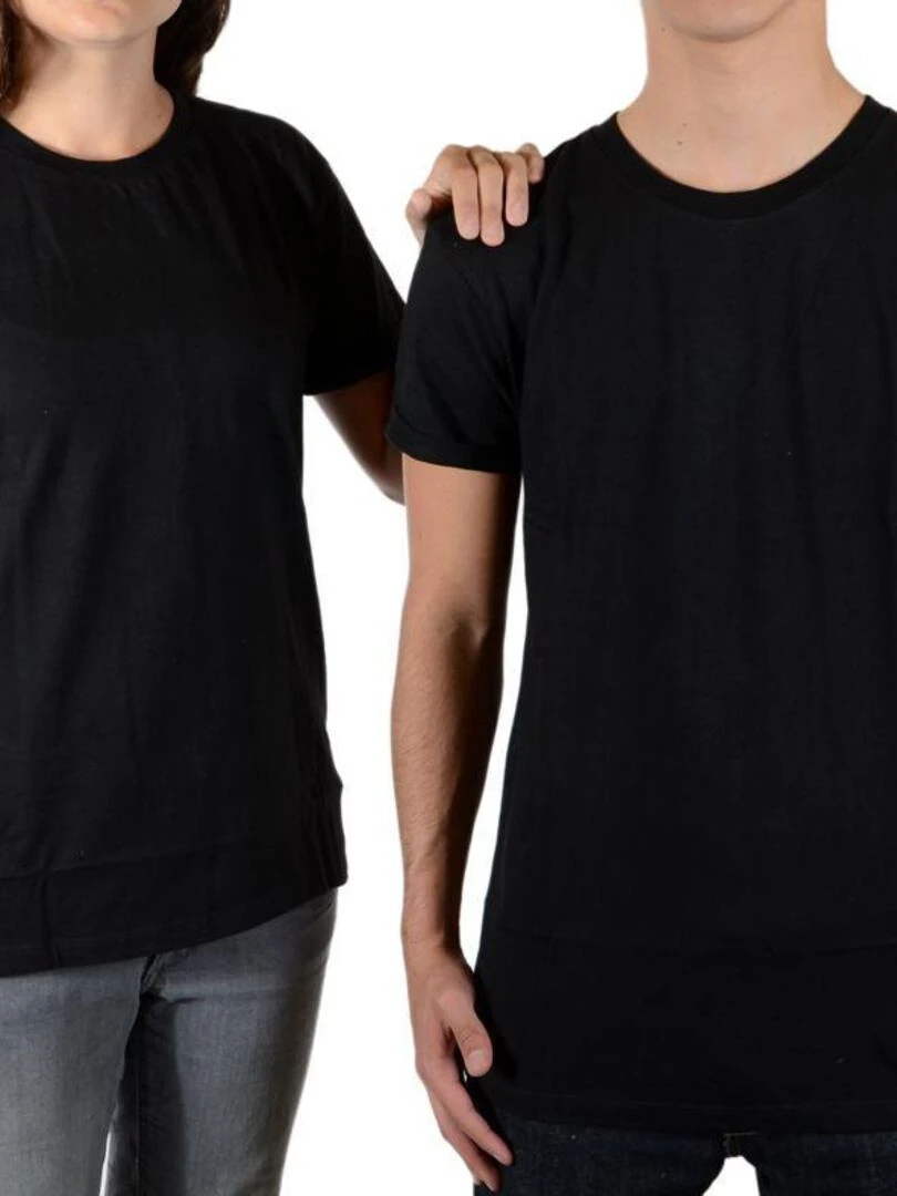 Tee Shirt Little Eleven Paris Riri SS Mixte Garçon  Fille  Noir   Noir