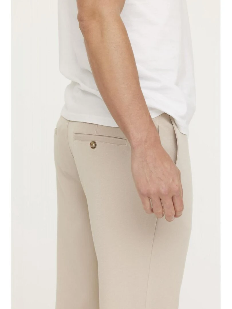 Lee Cooper   Pantalon coton straight GLANCE   Beige argile