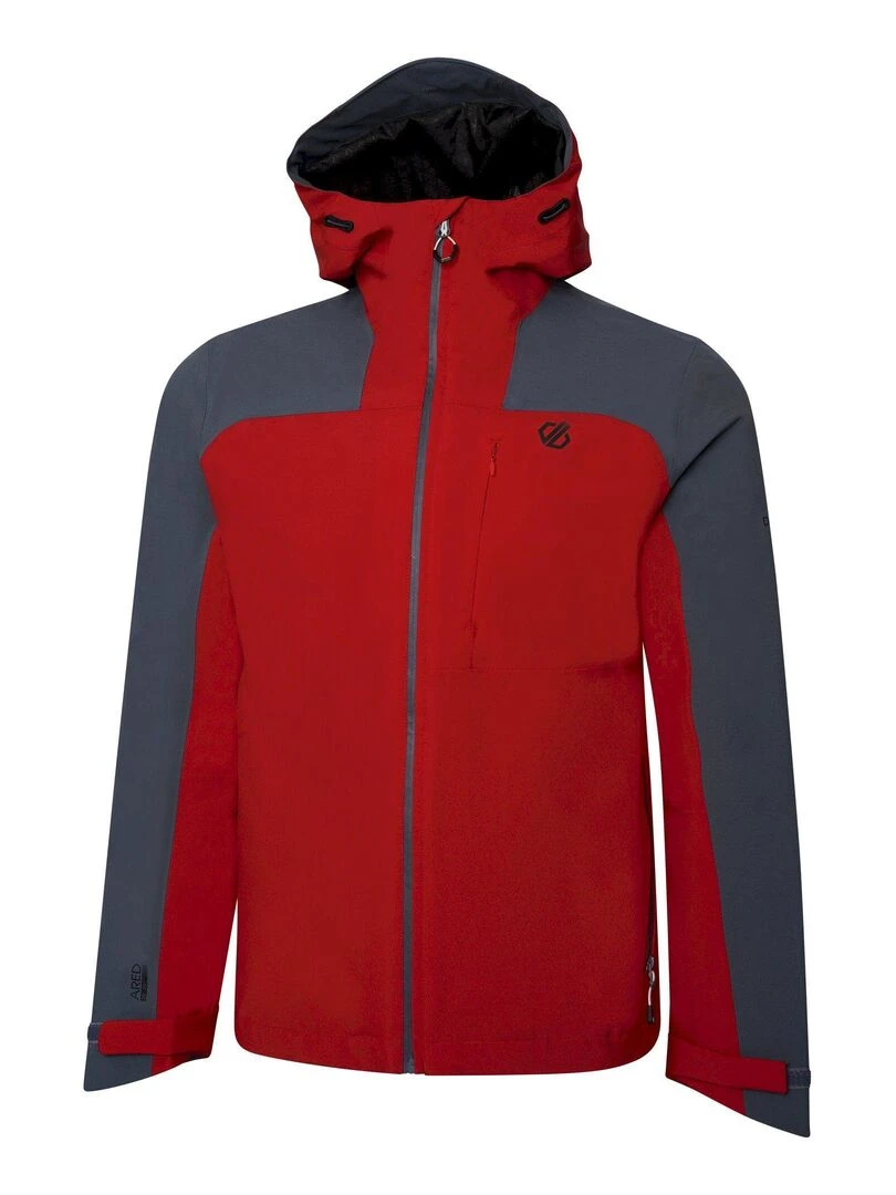 Dare 2B   Veste imperméable THE JENSON BUTTON EDIT   DILUENT   Rouge cerise