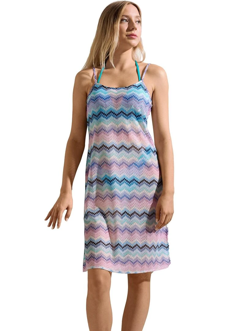 Robe estivale Las Vegas Bleu
