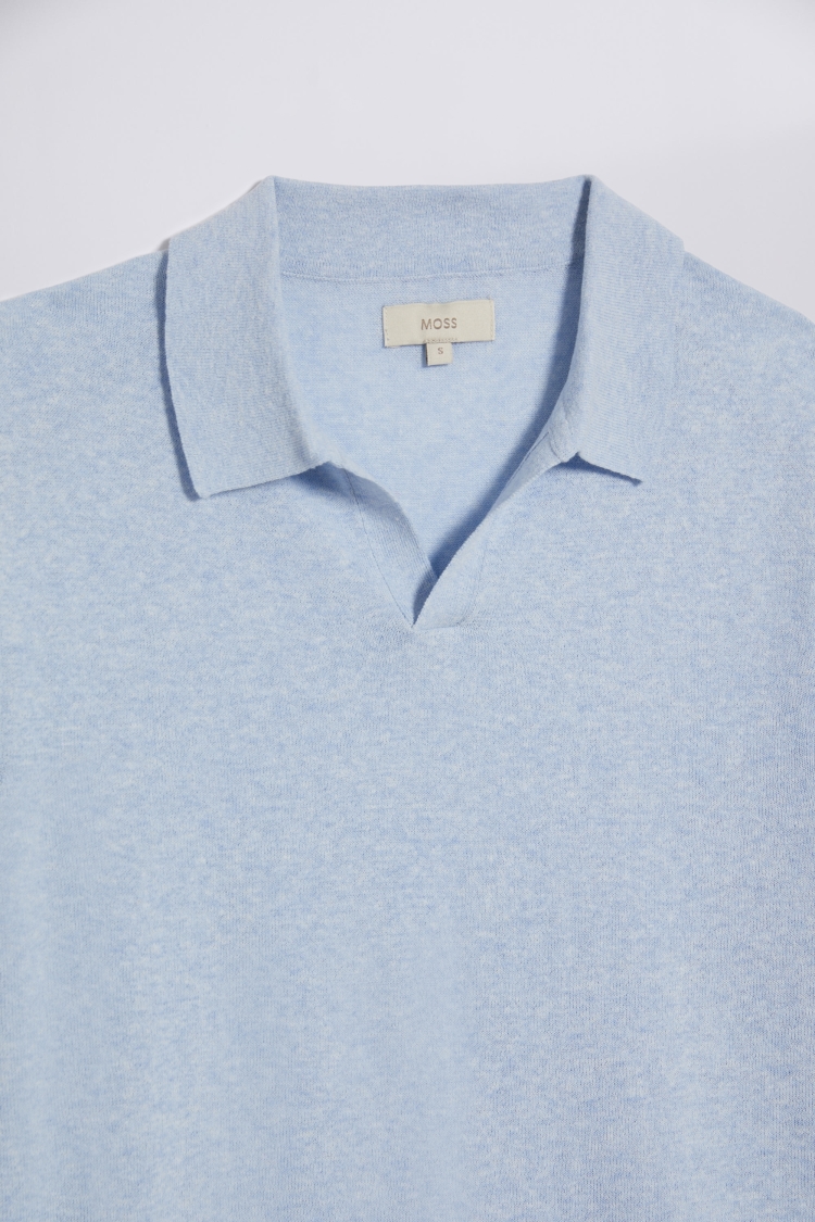 Ecru Terry Towelling Skipper Polo   Buy Online at Moss
