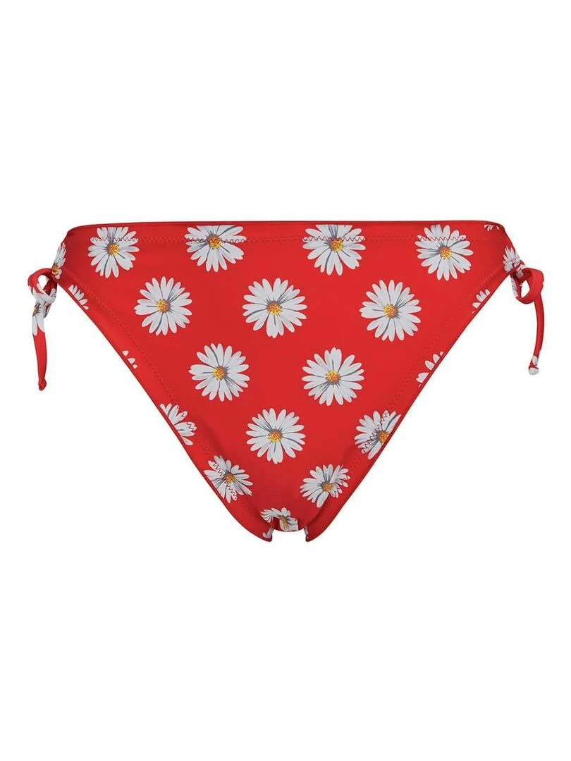 Slip de bain FLORAL Brigitte Bardot Bain Rouge