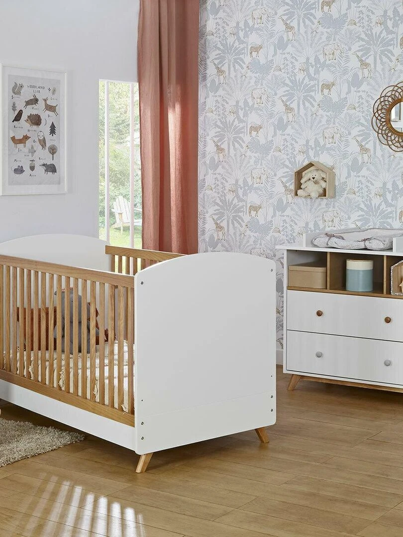 Chambre complète bébé Kombu   AKITEN RETAIL   Marron