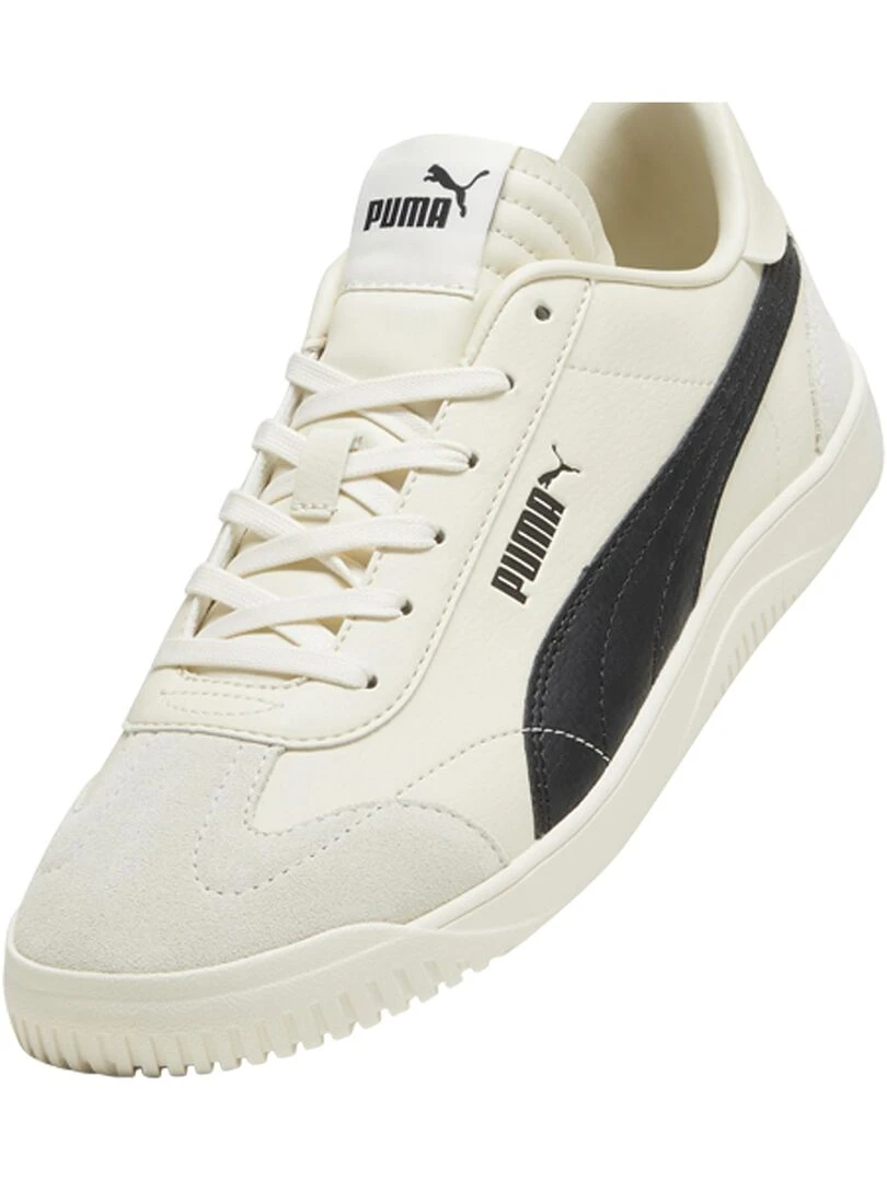 Basket Cuir Puma Club 5v5 SD   Ivoire