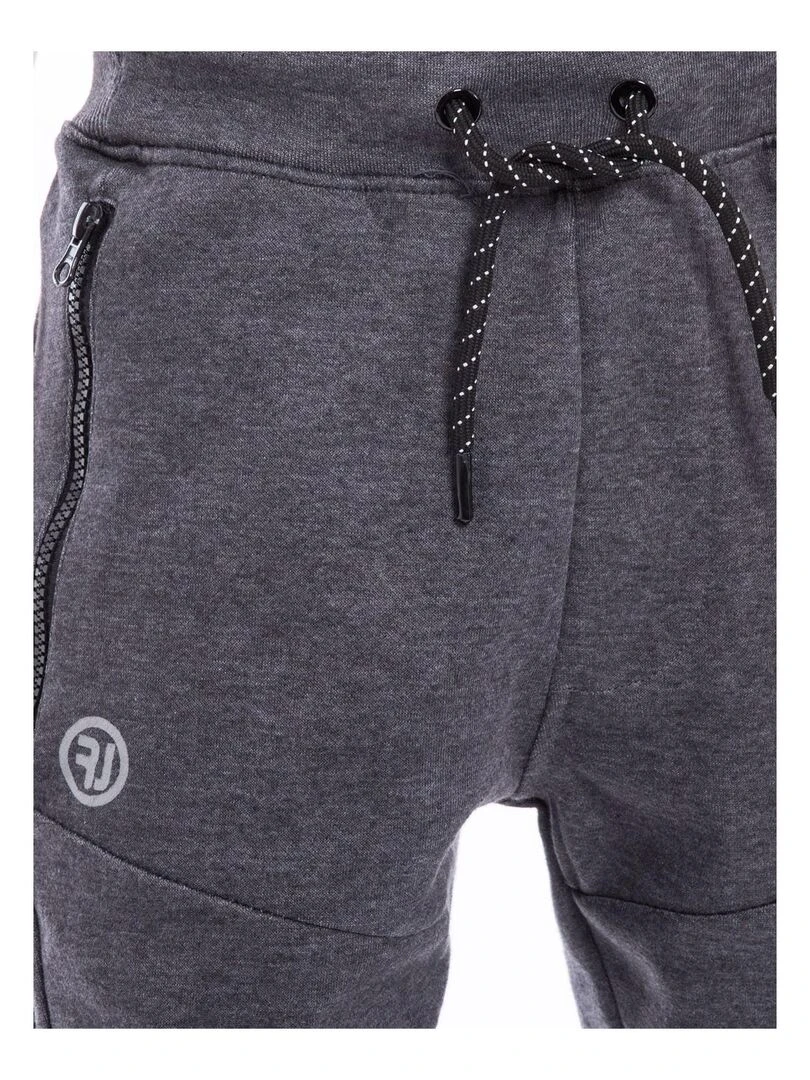 Pantalon jogging slim CALICOON J   Gris foncé