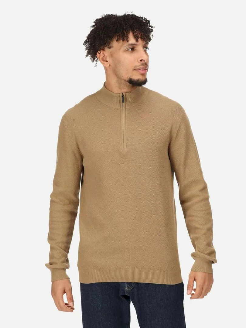 Regatta   Pull KEATON   Beige foncé