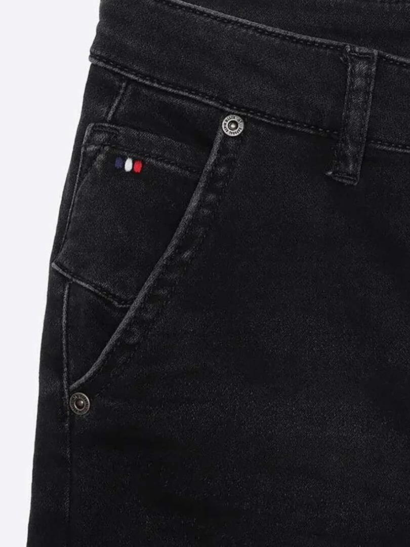 KAPORAL   Short coton taper   gris anthracite