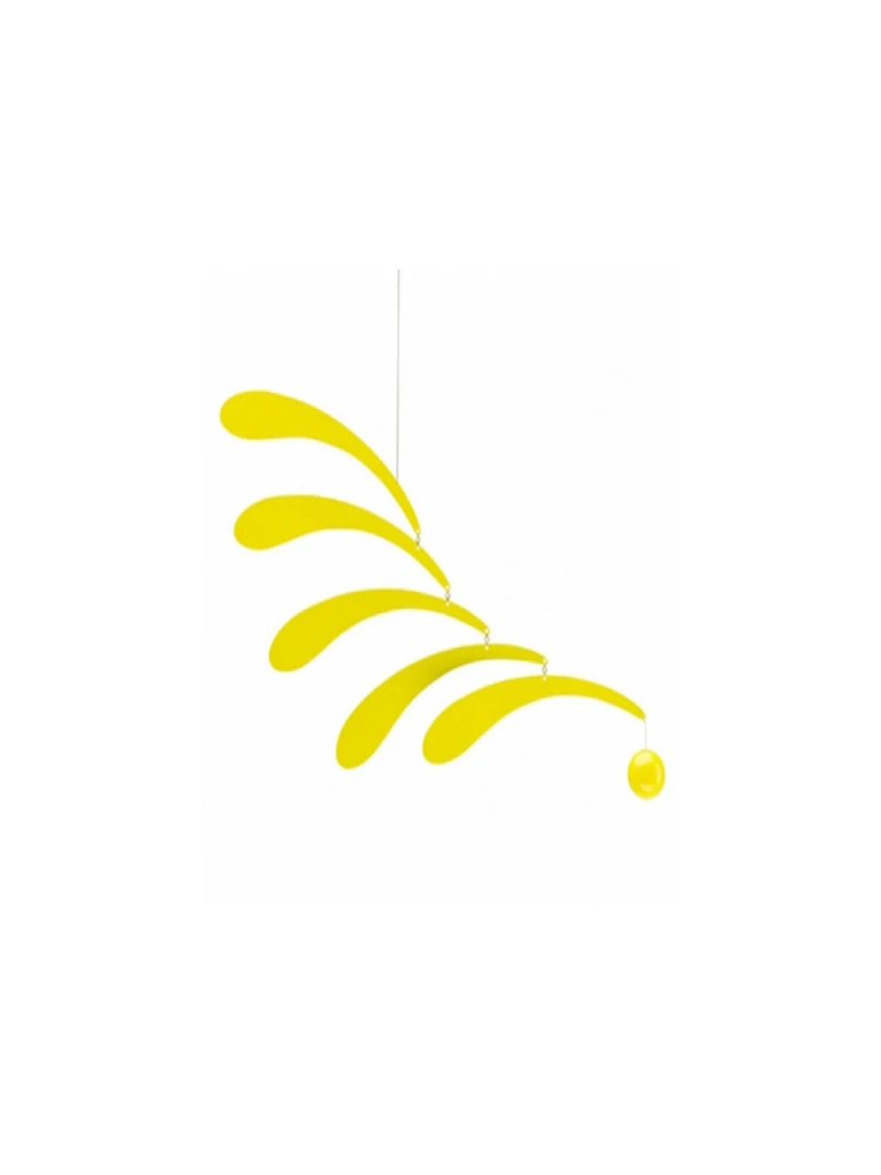 'flensted Mobiles' Flowing Rhythm Jaune Jaune