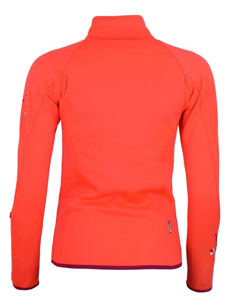 Blouson polarshell femme ACLIMATE Orange