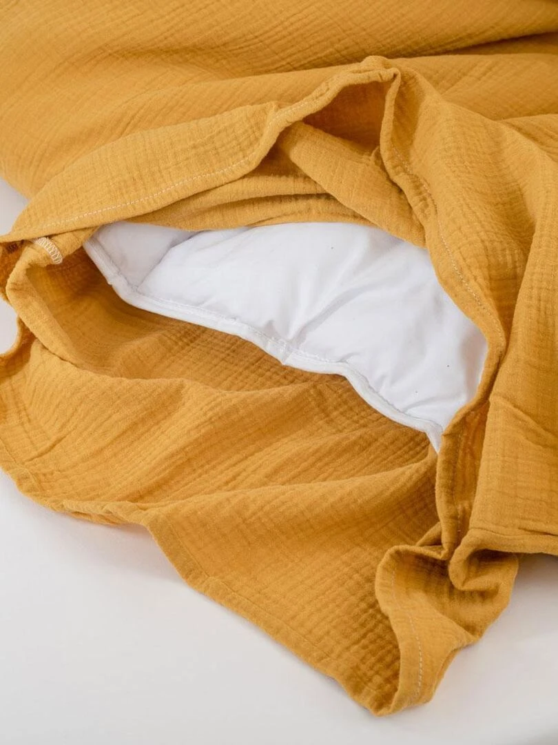 Housse de Couette en Coton Bio Honey   Beige