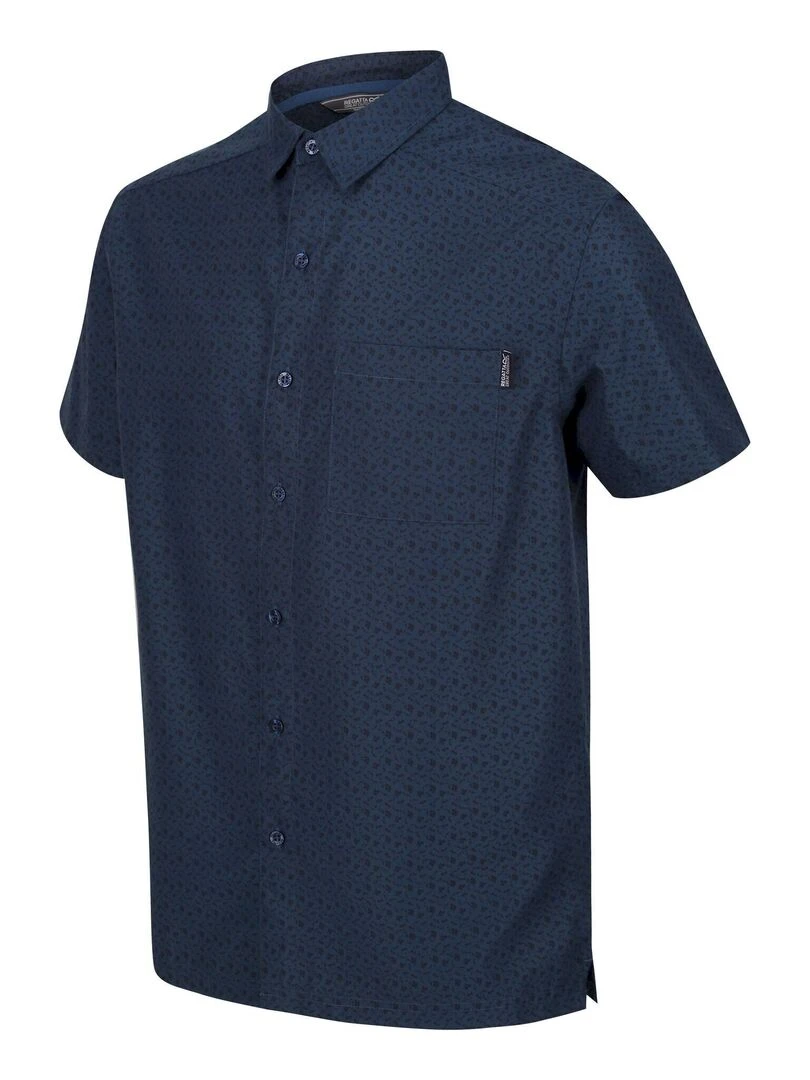 Regatta   Chemise MINDANO   Bleu nuit