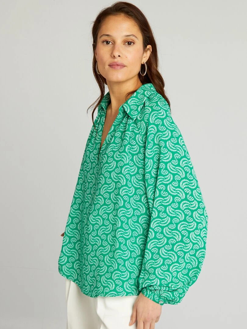 Blouse fantaisie   Vert