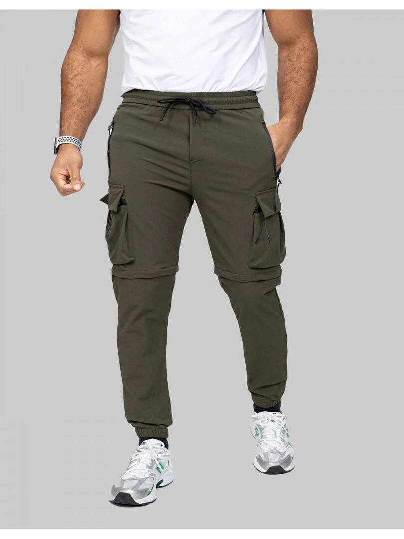 Pantalon Short Cargo Kebello Vert