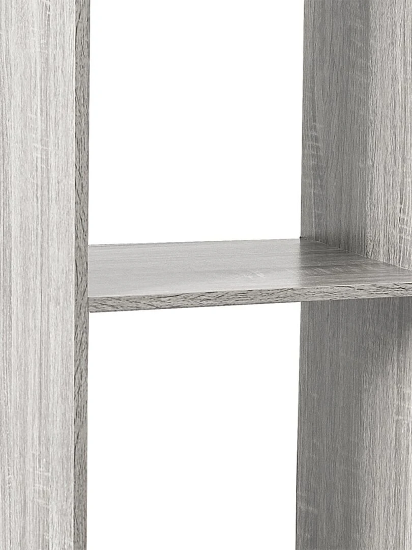 Étagère 2 cases Mix gris Gris