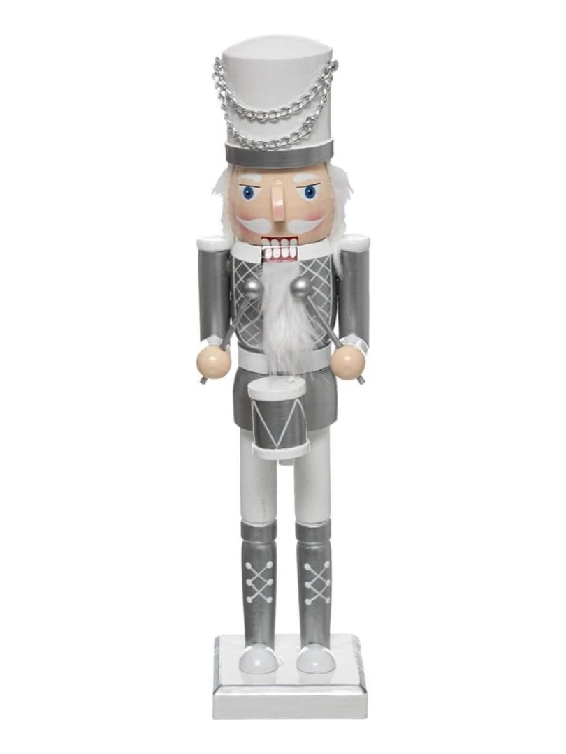 Décoration Casse Noisette argent 38 cm Argent
