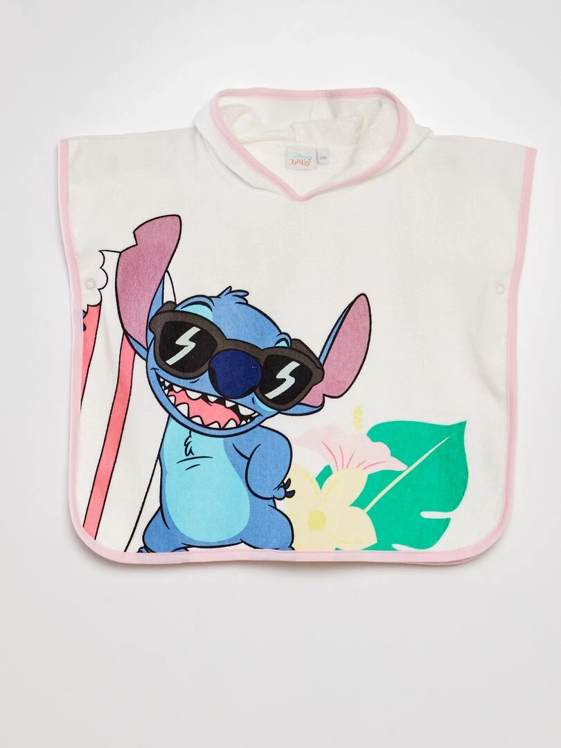 Poncho de bain 'Disney' Blanc
