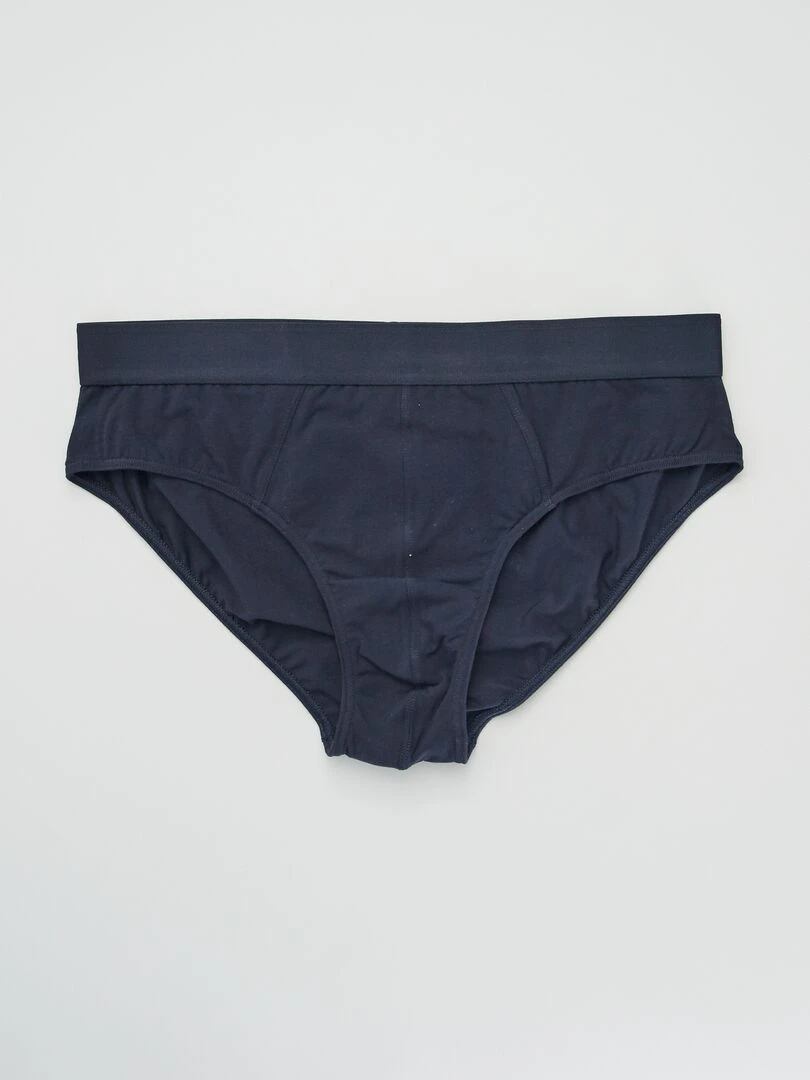 Lot de 3 slips unis   Marine