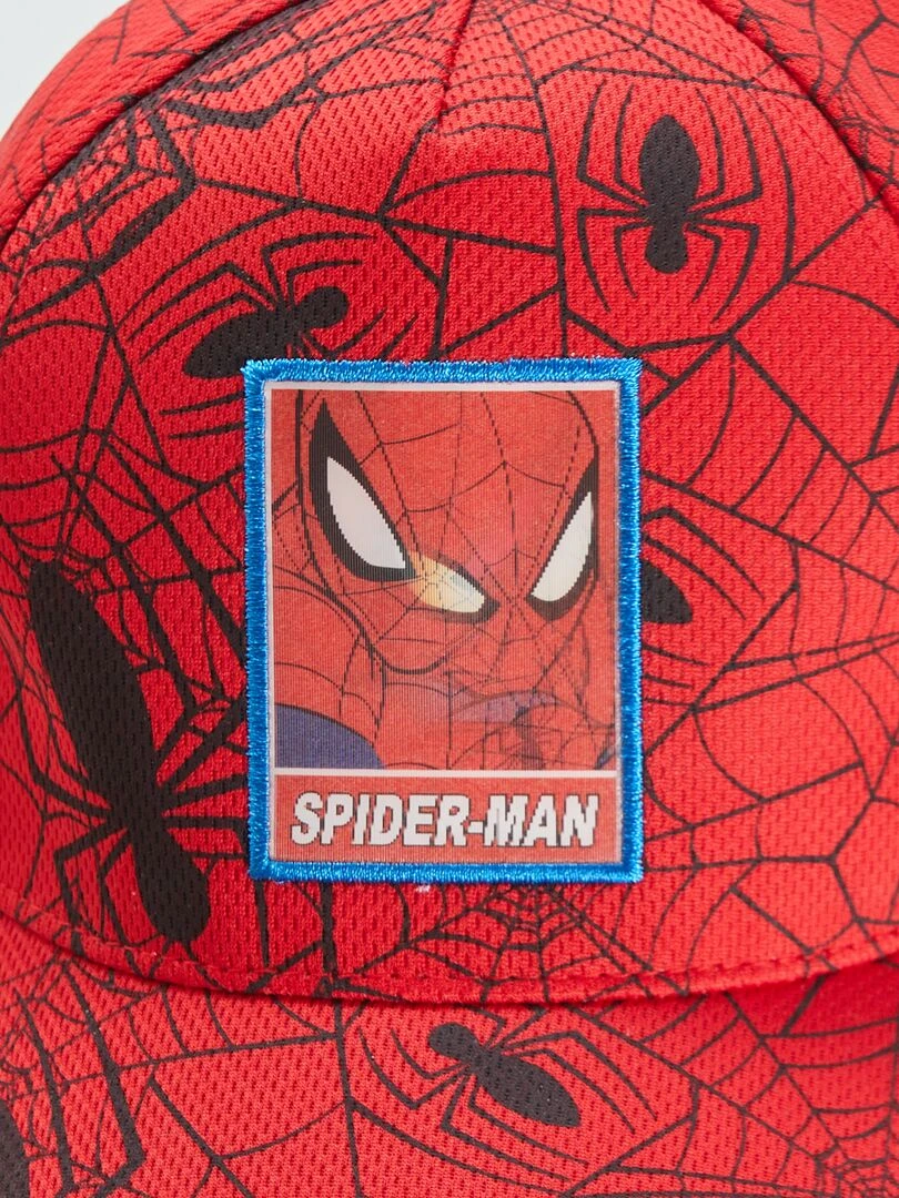 Casquette en toile 'Spider Man' 'Marvel'   Rouge