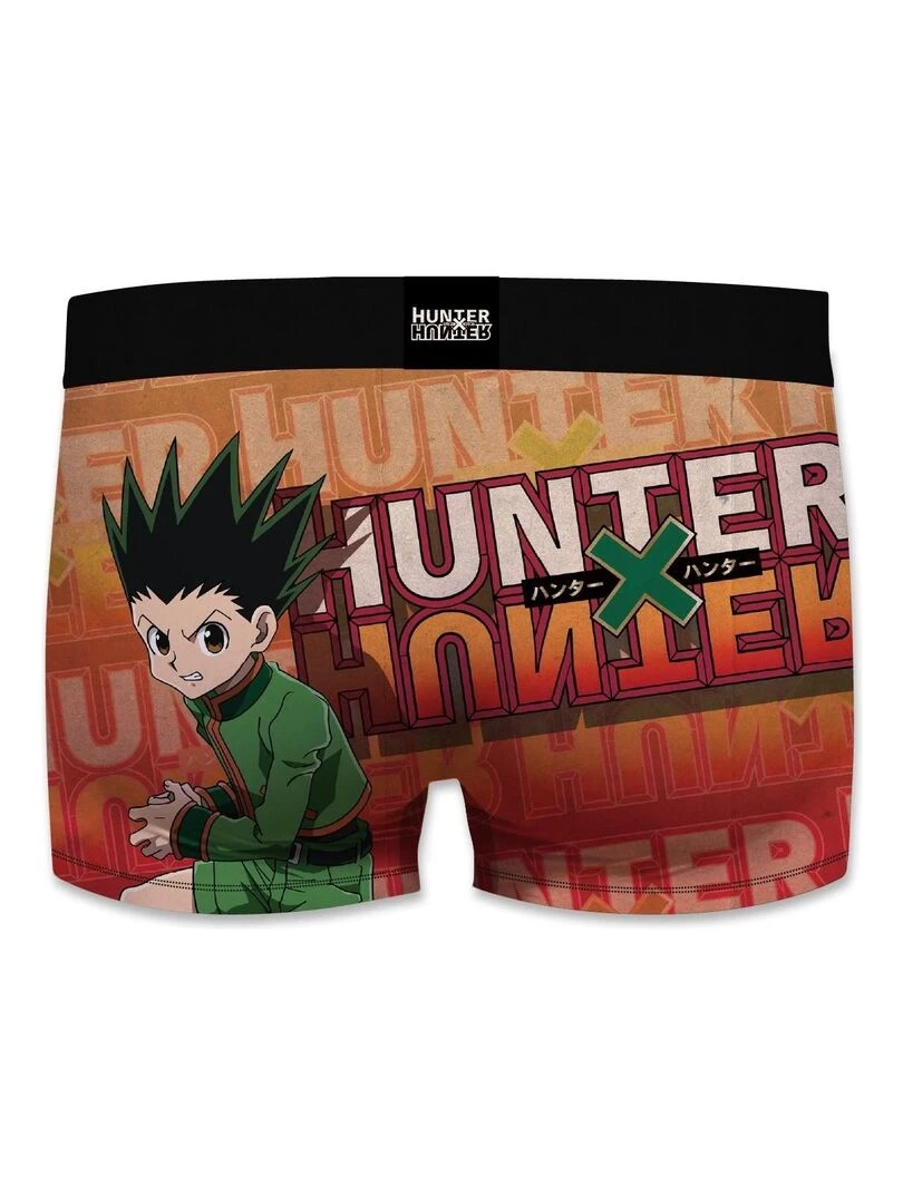 Lot de 3 Boxers enfant Hunter X Hunter Freegun   Rouge