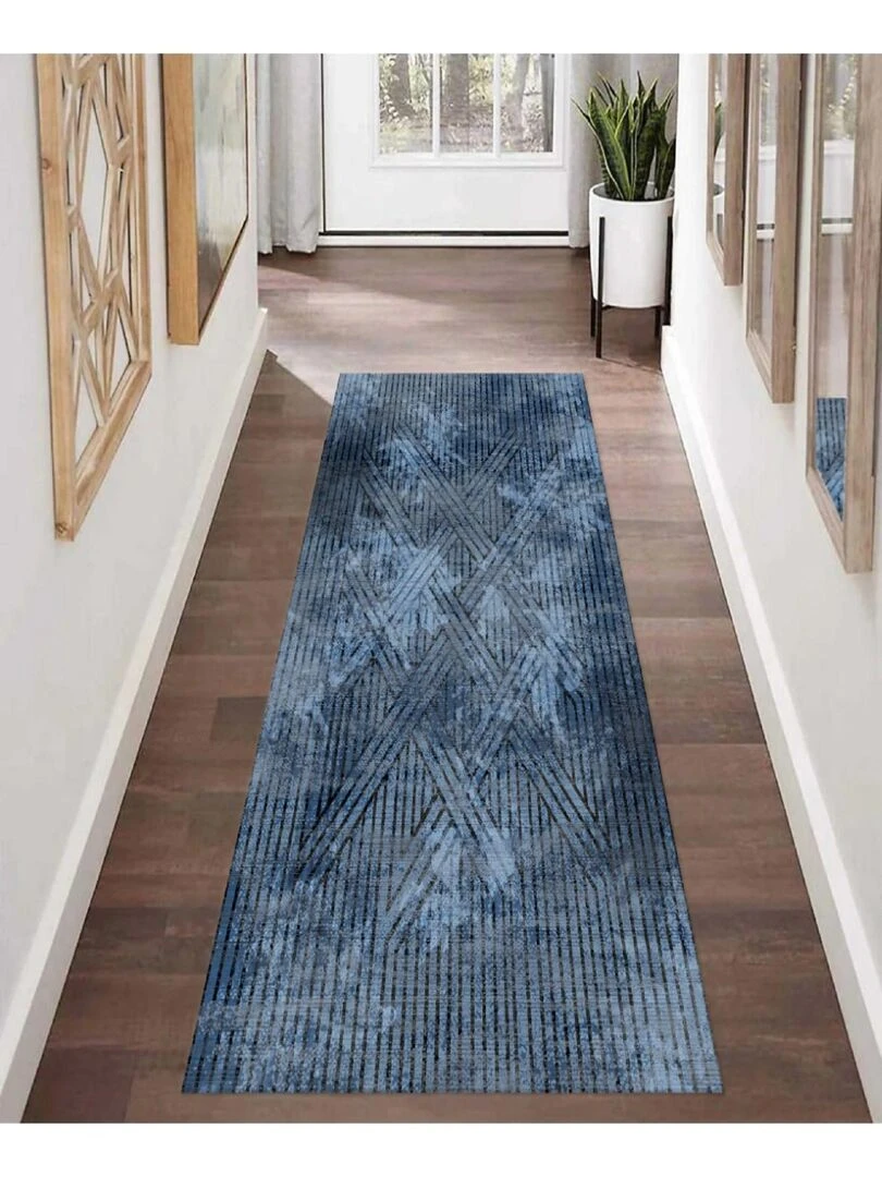 Tapis FISUN Bleu Bleu