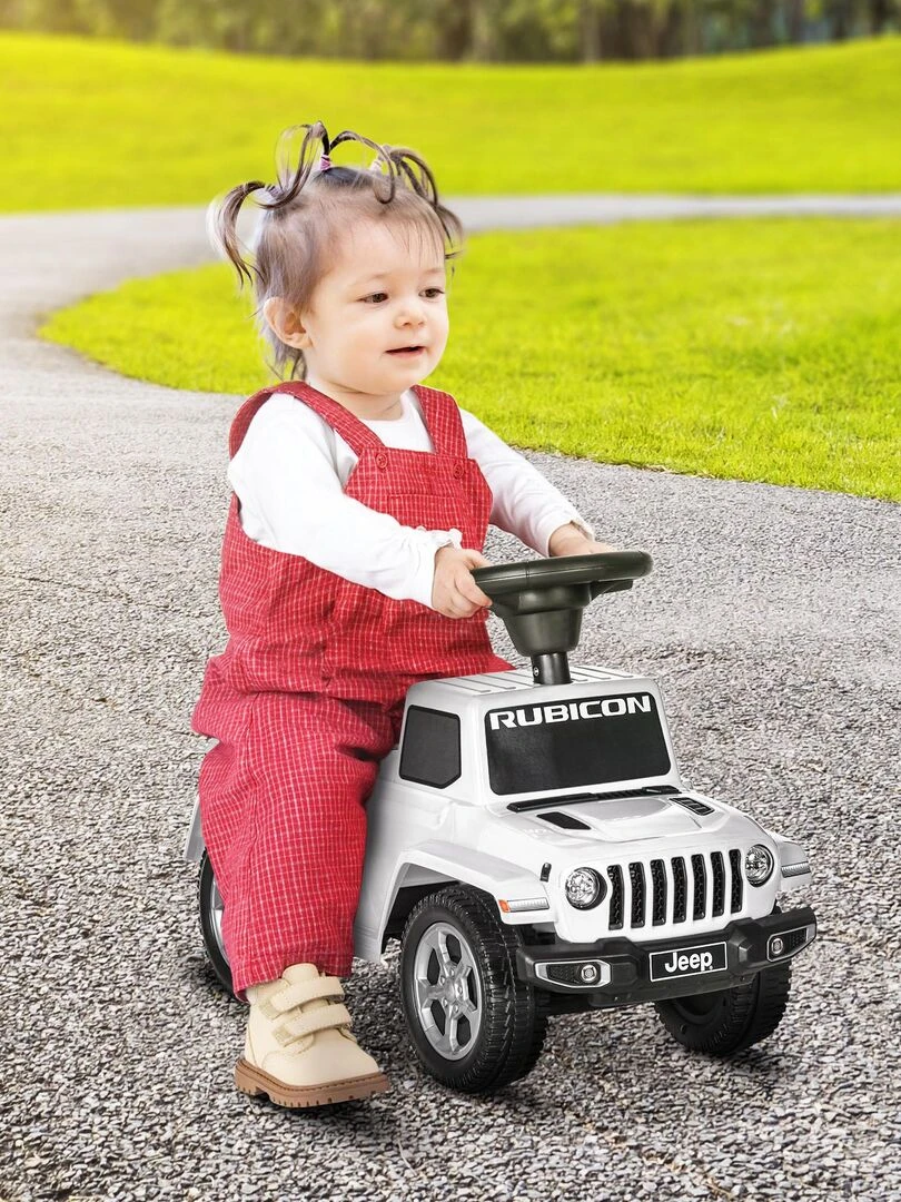 Porteur enfant Jeep Wrangler Rubicon   Blanc