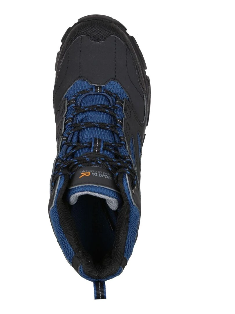 Regatta   Chaussures montantes de randonnée HOLCOMBE   Bleu anthracite