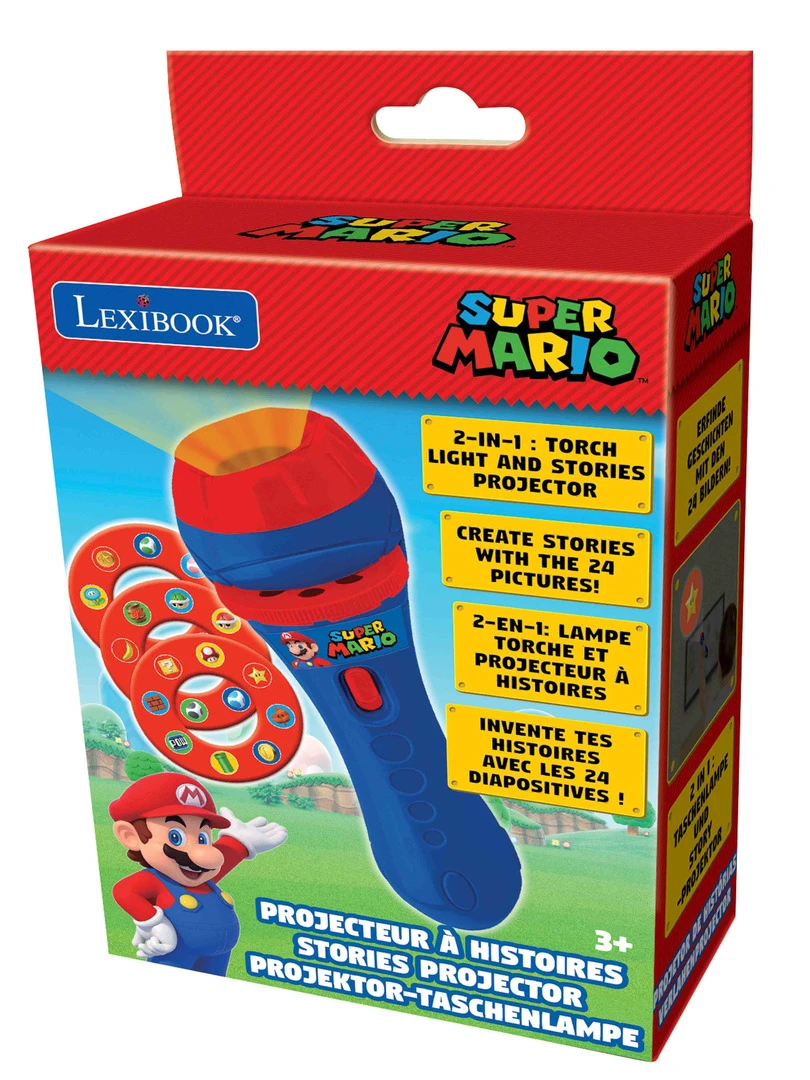 Projecteur À Histoires Et Lampe Torche Super Mario   Transparent