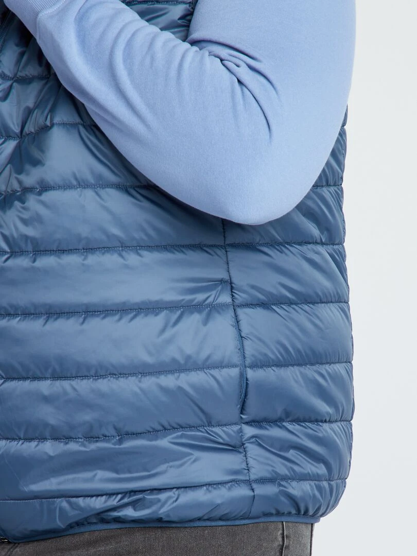 T shirt imprimé à col rond   noir