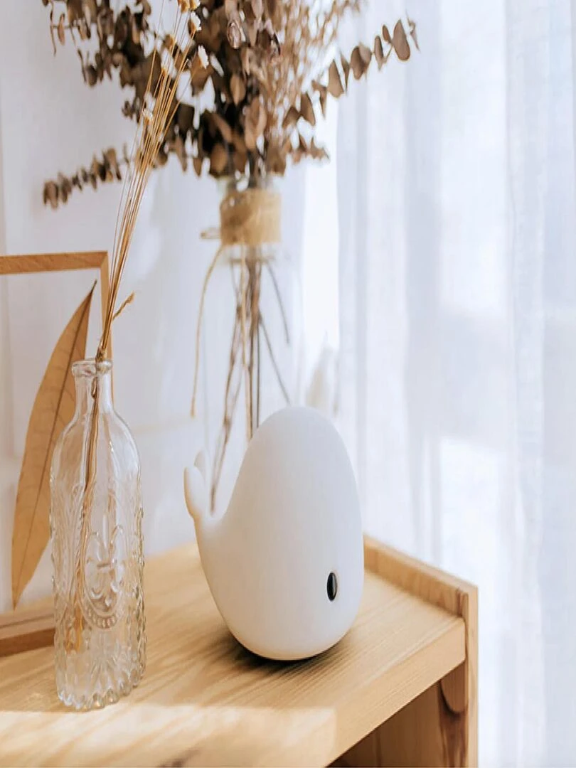 Lampe veilleuse Lily la Baleine Beige