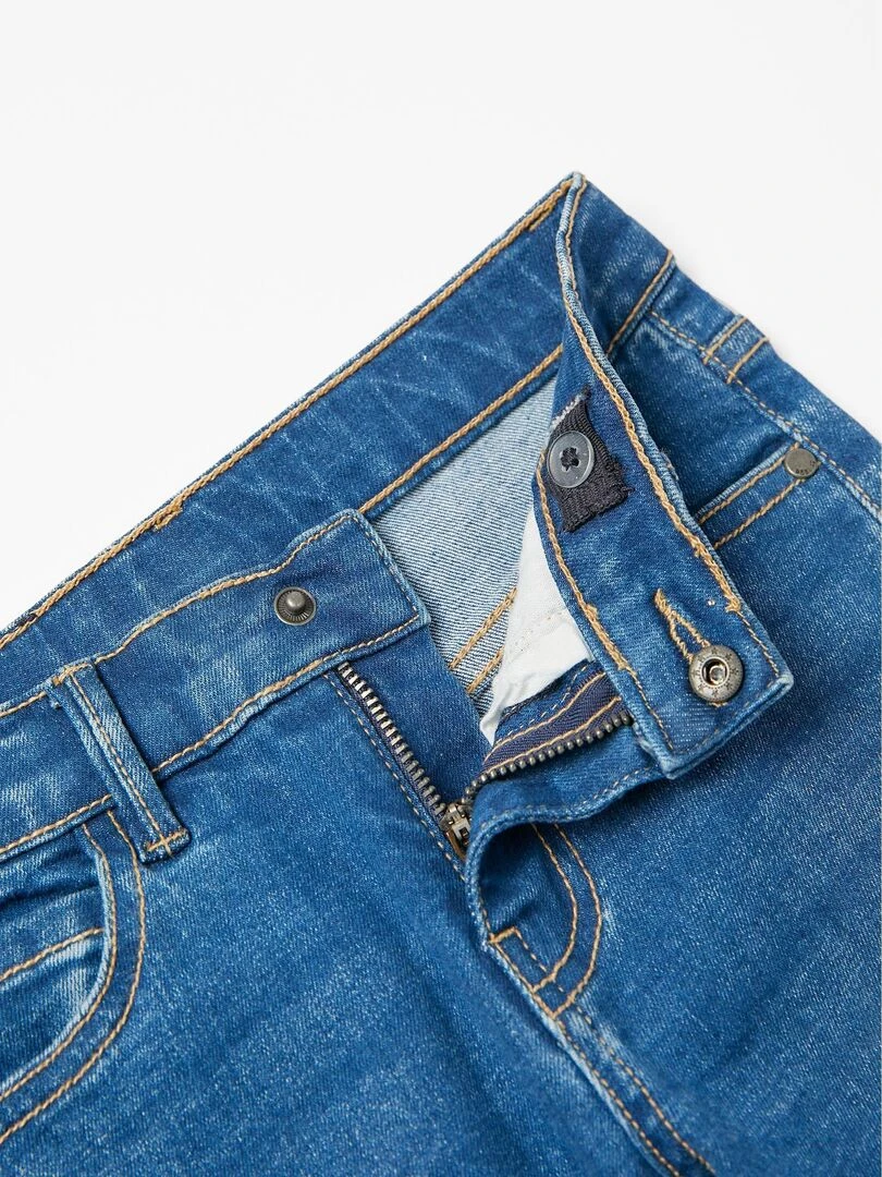 Jean en Coton Garçon 'Slim Fit'  LE CHALET   Bleu