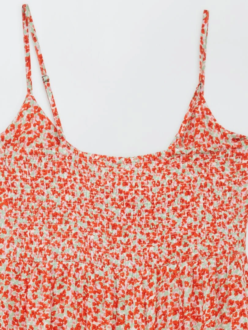 Robe longue imprimée à fleurs 'JDY'   Rose